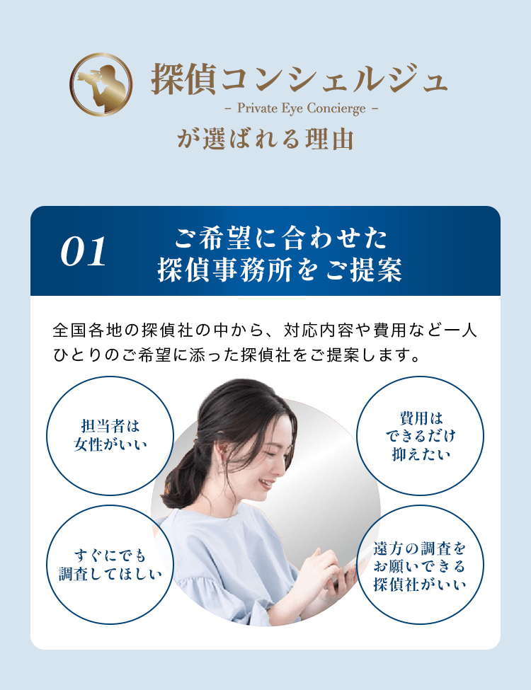 選ばれる理由