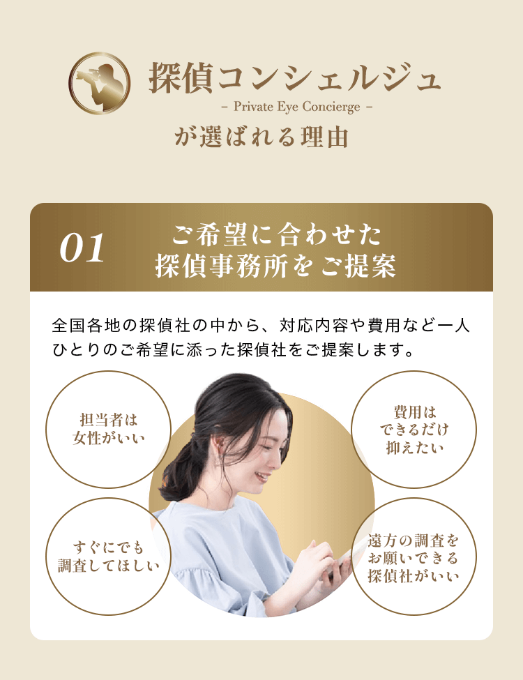選ばれる理由